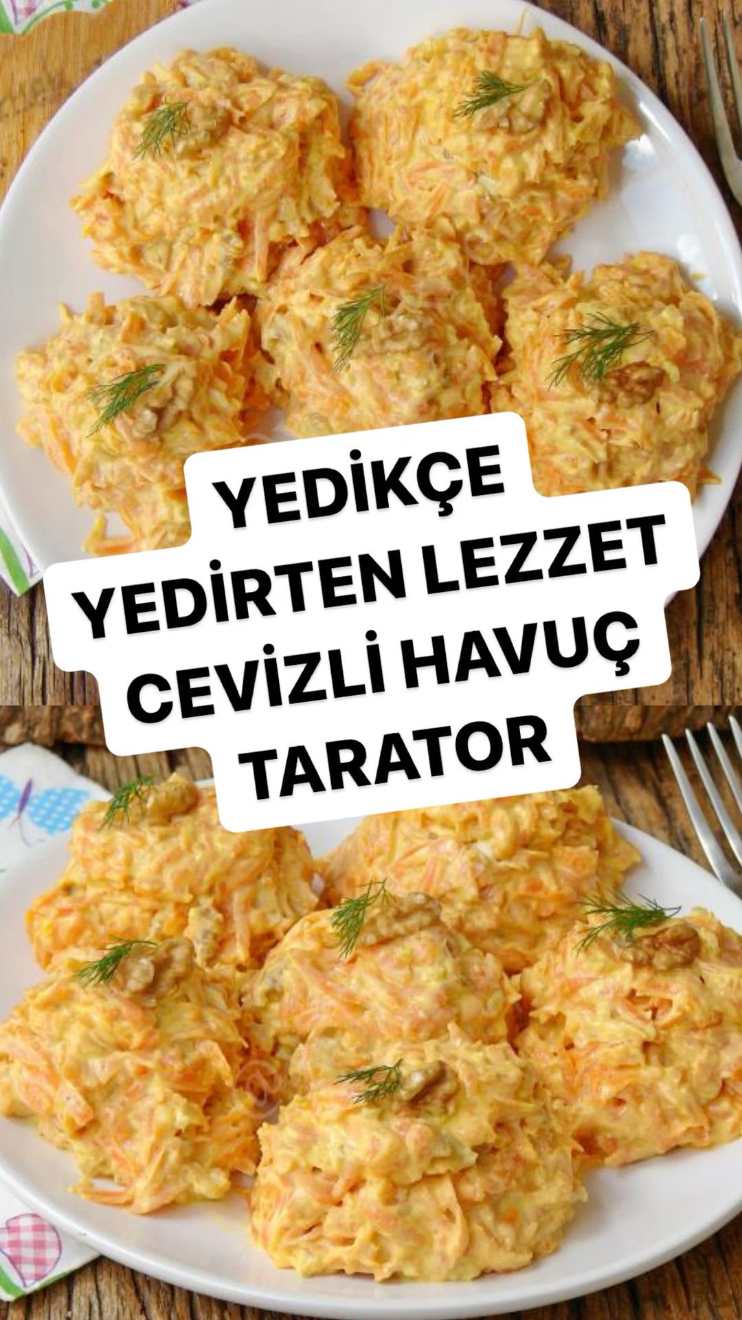 Havuç Tarator Tarifi: Sağlıklı ve Lezzetli Bir Meze