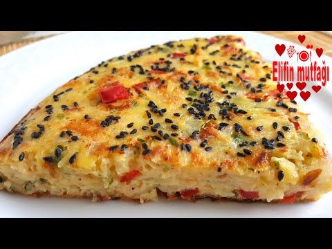 Lezzetli ve Sağlıklı Sebzeli Omlet Tarifi