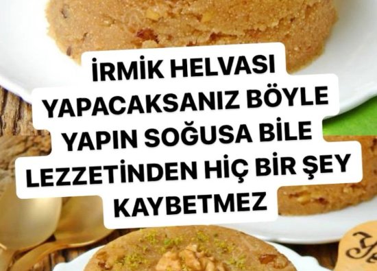 İrmik Helvası Tarifi - Kolay ve Lezzetli Helva Yapımı