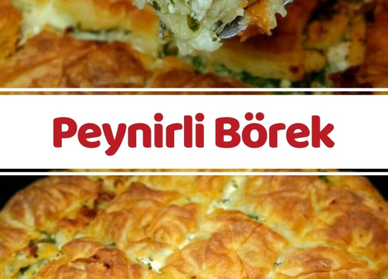 Lezzetli Peynirli Börek Tarifi