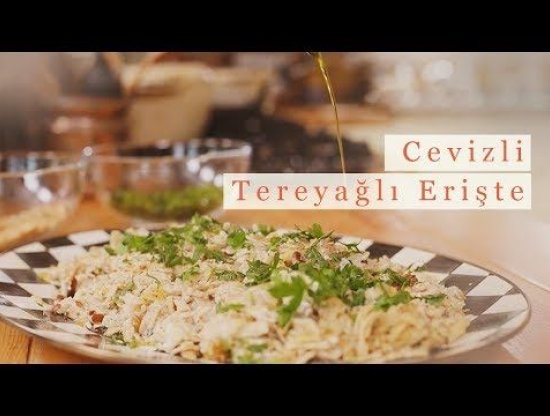 Cevizli Erişte Tarifi