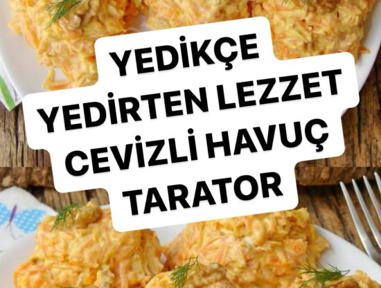 Havuç Tarator Tarifi: Sağlıklı ve Lezzetli Bir Meze