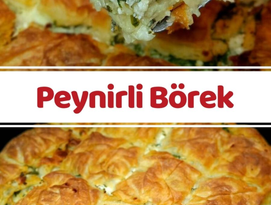 Lezzetli Peynirli Börek Tarifi